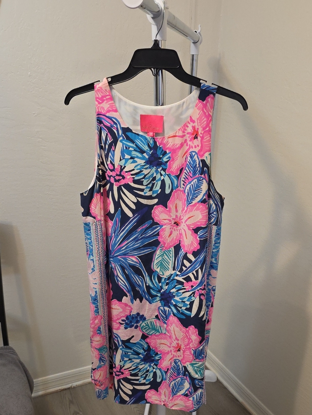 Lilly Pulitzer Pink-Accented Floral Top